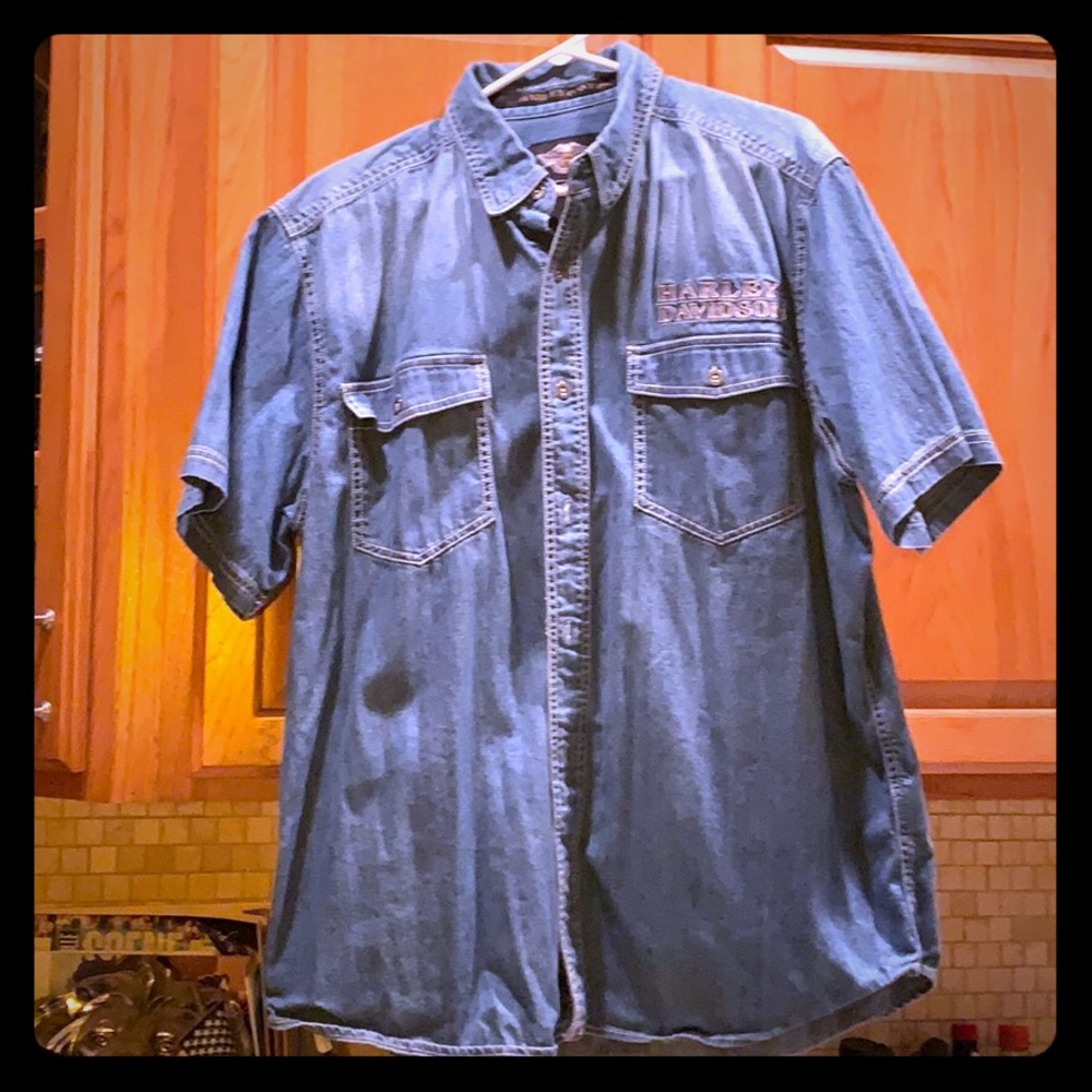 Genuine Harley Davidson Jean Shirt